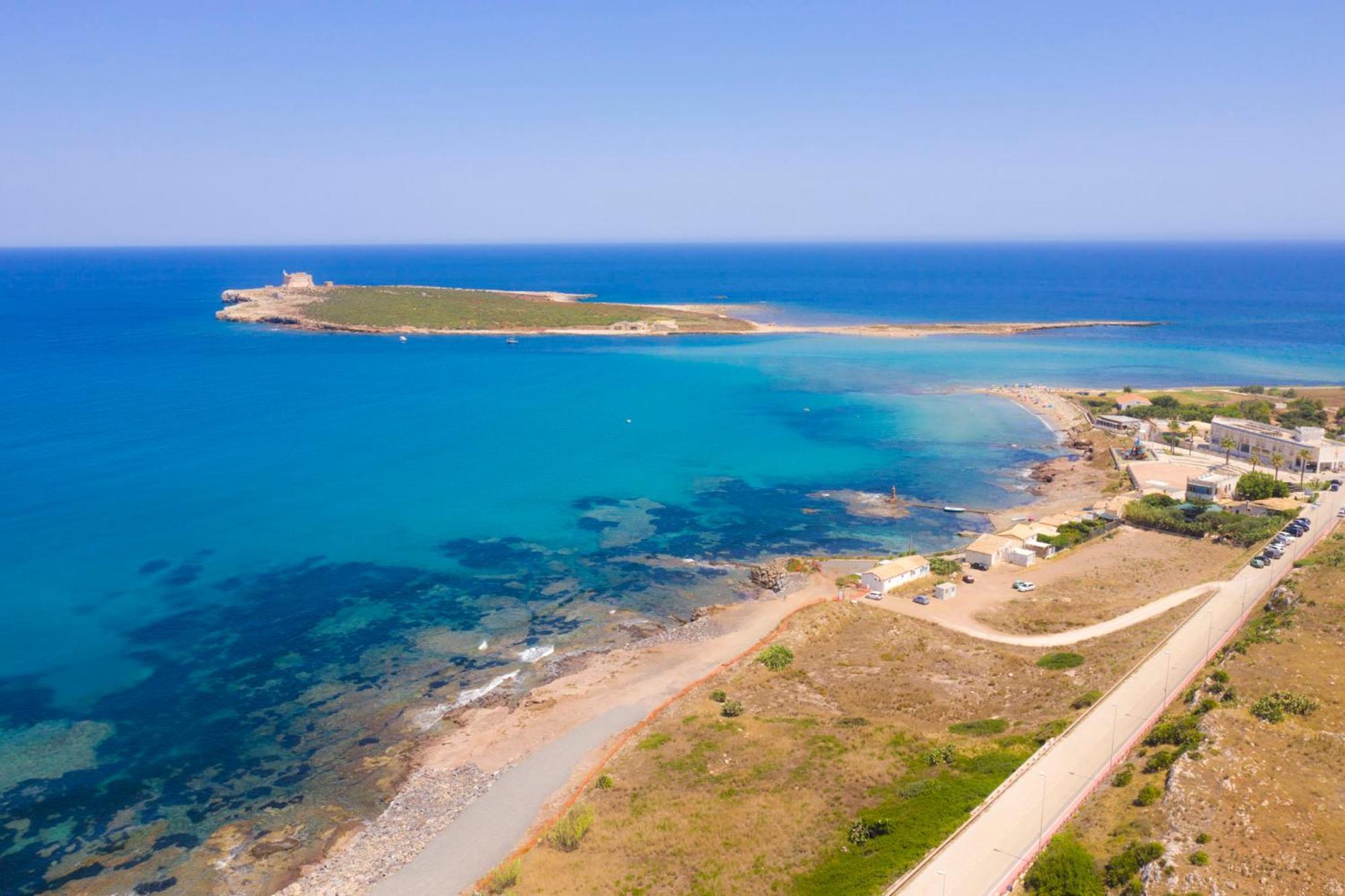 Villa Nisa Apartment Sea View فونتاني بيانكي المظهر الخارجي الصورة